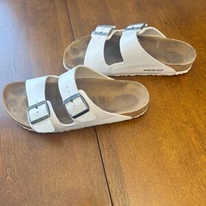 Birkenstock White Sandals